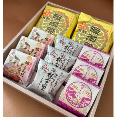 栄久堂吉宗　四條畷銘菓詰合せ6(畷御殿2個 楠公もなか3個 楠公の里3個 楠木正行まんじゅう3個)【1653586】