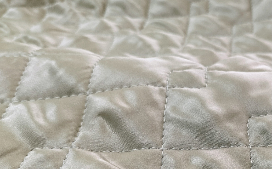 【ベージュ】シルクサテン100％ まくらパッドM【43×63cm】2枚組 枕パッド まくらパッド まくらカバー