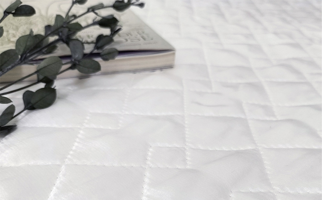 【ホワイト】シルキーコットン まくらパッドM【43×63cm】 枕パッド まくらパッド まくらカバー