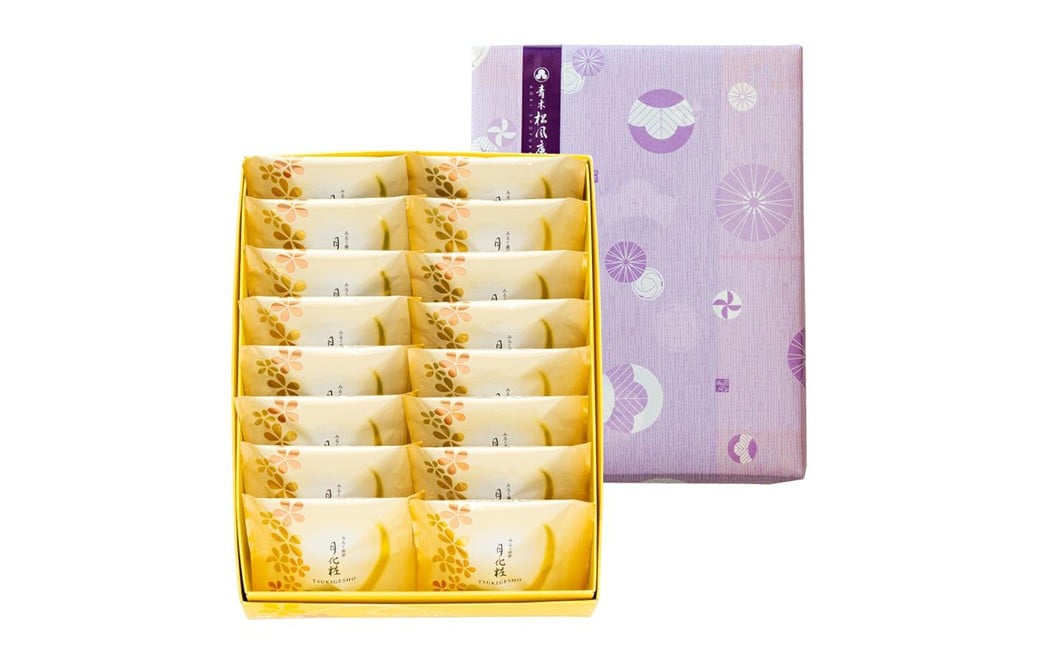 青木松風庵 月化粧 16個入【7営業日程度で発送】｜ お菓子 和菓子 洋菓子 スイーツ おやつ 饅頭 まんじゅう みるく饅頭