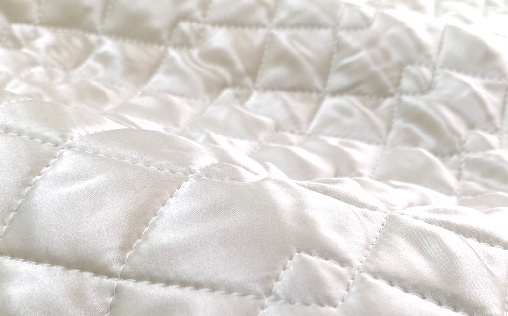 【アイボリー】シルクサテン100％ まくらパッドS【35×50cm】2枚組 枕パッド まくらパッド まくらカバー