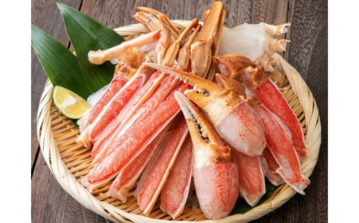 生ずわい蟹 ハーフポーション 1.0kg 【14】｜ かに カニ ずわい蟹 ズワイガニ 1kg ポーション むき身 しゃぶしゃぶ 鍋 カニ鍋 海鮮 BBQ バーベキュー 簡単調理 冷凍 大阪府 阪南市