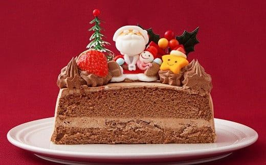 生チョコ クリスマス ケーキ 【2026年12月18日から23日発送予定】｜ 5号 15cm 3～5人向け クリスマス ケーキ 先行予約 予約 チョコレート チョコ 生チョコクリーム 冷凍