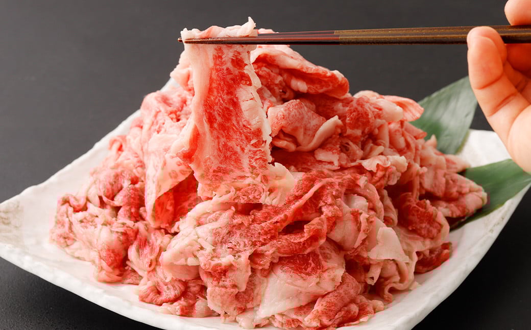 大阪産 和牛 なにわ黒牛 切り落とし 750g （250g×3パック）｜ ブランド 冷凍 国産 牛肉 小分け  牛丼 ギフト しゃぶしゃぶ すき焼き 贈答 贈答用 お中元 お歳暮【価格改定：2025/12/31受付分まで】