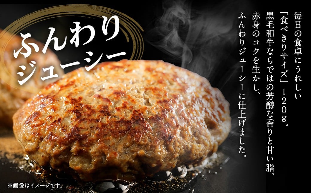 【A4〜A5ランクの黒毛和牛100%】 ハンバーグ 120g×15個 （計1.8kg） ／ 黒毛和牛 黒毛和種 和牛 国産牛 牛肉 お肉 肉 大阪府 阪南市 冷凍