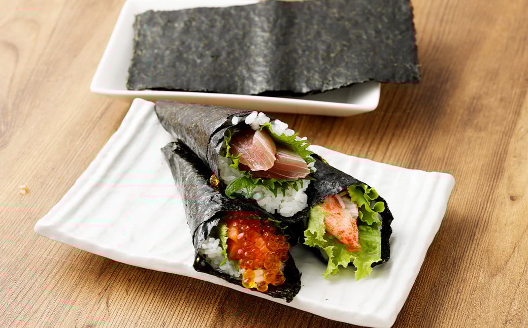 泉州産 稀少 大阪のり 味付けのり 食べ比べ  3種セット & 有明産 極上 手巻き 焼のり 2パック