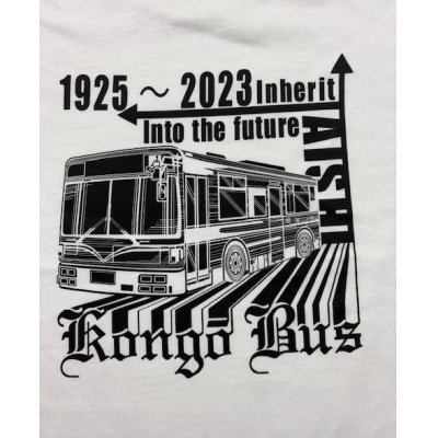 金剛バス　記念Tシャツ　Mサイズ(ホワイト)【1692813】