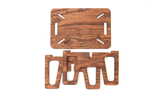 THE BARA +BARAのアウトドアマルチテーブル カラー:ライトオーク【1326173】