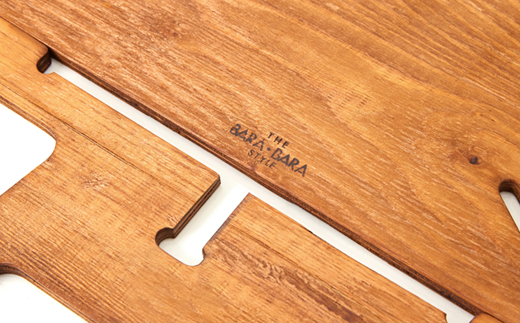 THE BARA +BARAのアウトドアマルチテーブル カラー:メープル【1326170】