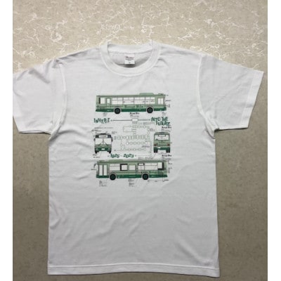 金剛バス　レガシーTシャツ　Mサイズ　(ホワイト)【1692796】