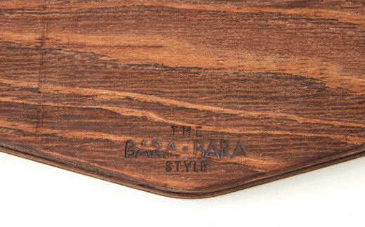 THE BARA +BARAの七輪囲いDodecagonアウトドアテーブル　カラー:ライトオーク【1326265】