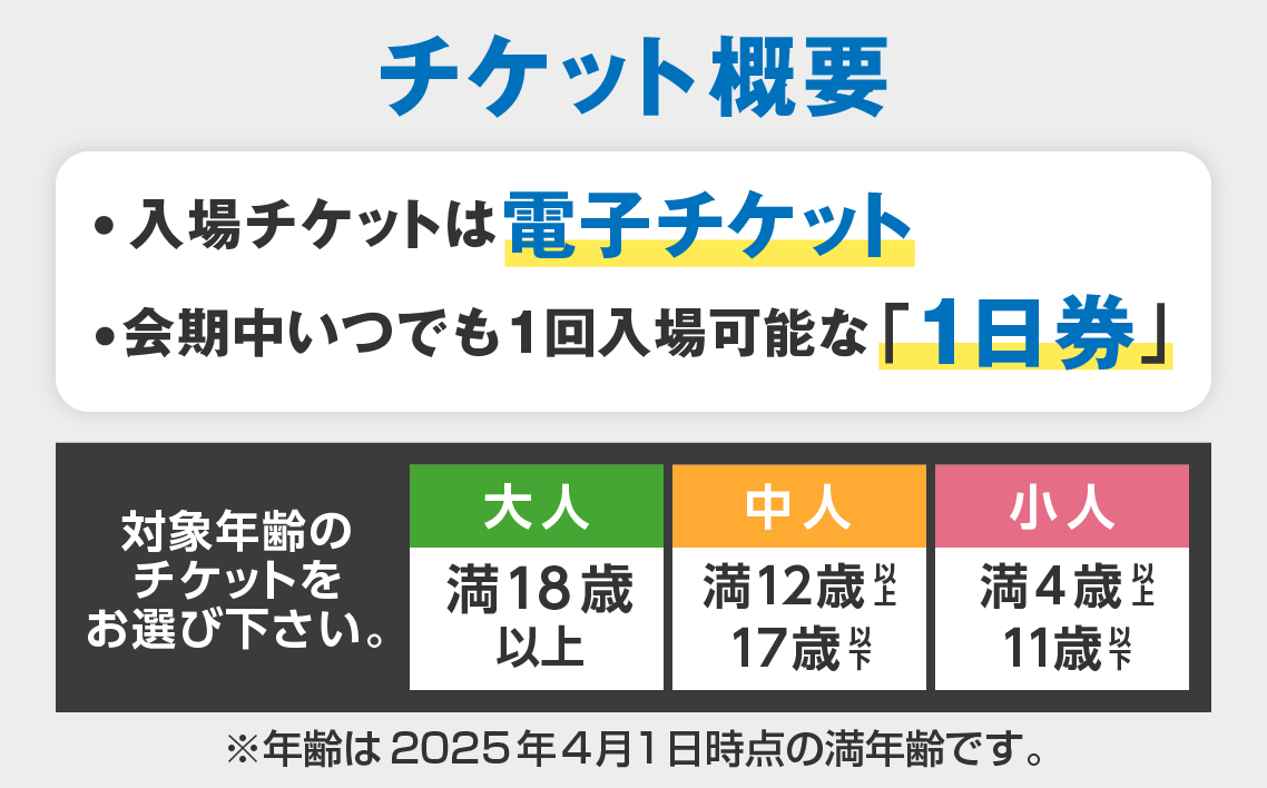 No.364 【前売限定】2025年日本国際博覧会入場チケット 一日券（中人）【河南町返礼品】