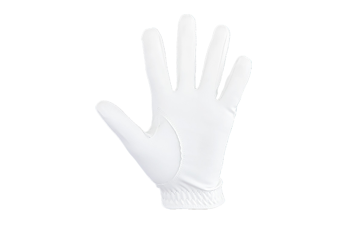 インスパイラルグローブ ブラック 右手用　(21cm) ／ゴルフ スポーツ 極薄素材 合成皮革 タイト 密着 練習用 ラウンド時 滑りにくい 動きやすい 快適 ユニセックス