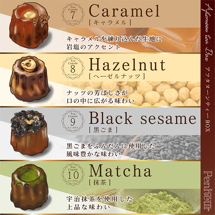 【Penheur】 アフタヌーンティーBOX 60個入り  ／ 人気 スイーツ  神戸 兵庫県 兵庫 おしゃれ プチギフト 洋菓子 焼き菓子 プレゼント ギフト お取り寄せ 