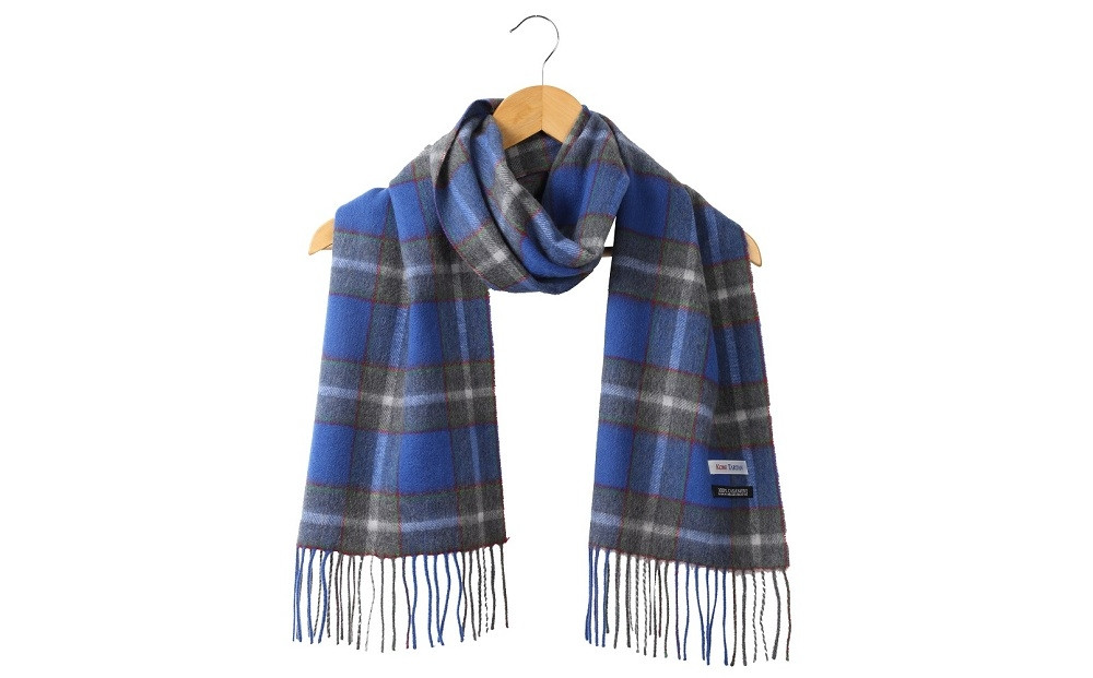 【神戸タータン】カシミヤマフラー