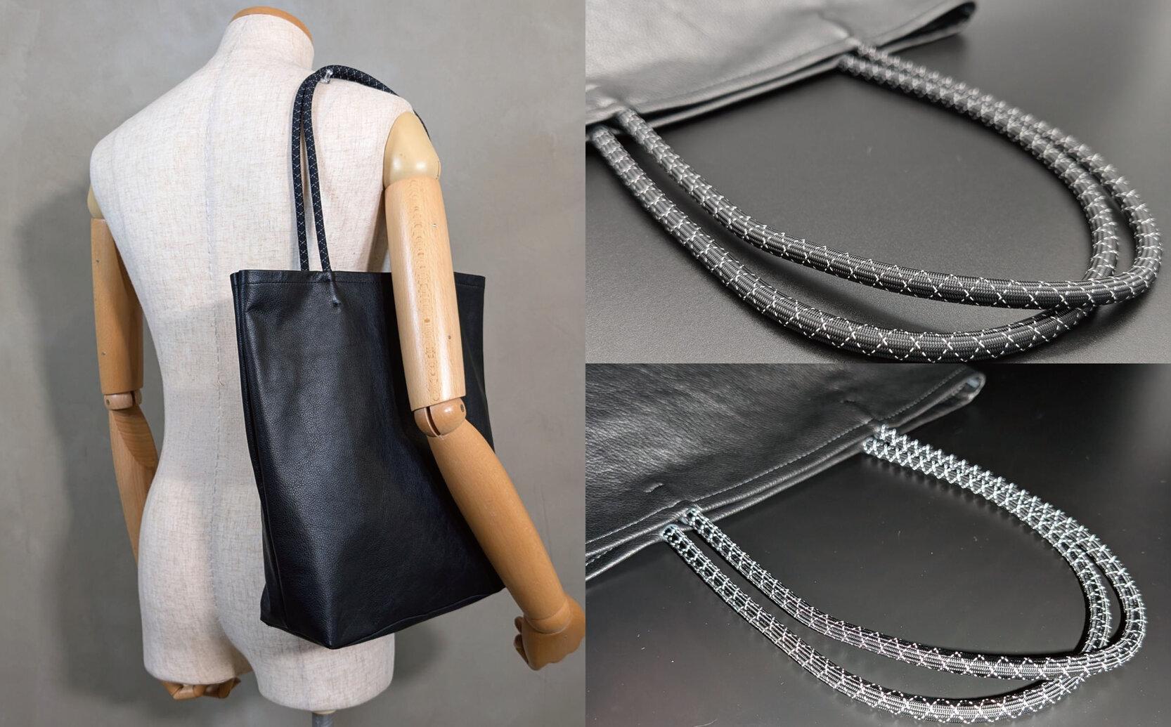 【-LESS PREVAIL】Revive／クッションコードトート　Ｍ（ブラック）　PSTB-6001