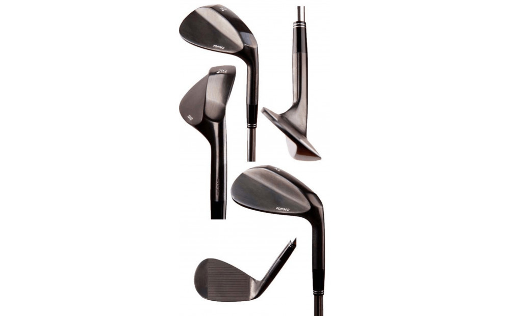 日本国産 広田ゴルフ ハンドメイド フォージド ウェッジ トリプルバウンス 黒染め 旧溝 54° NS PRO 950GH - S スチールシャフト