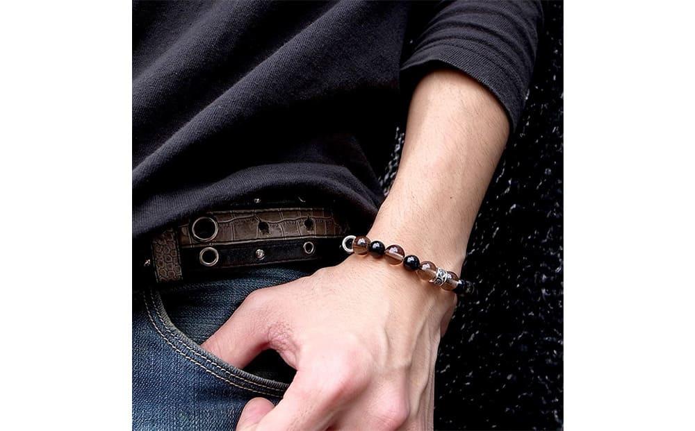 パワーストーン×シルバーブレス Sサイズ 天然石 DJ-017　　