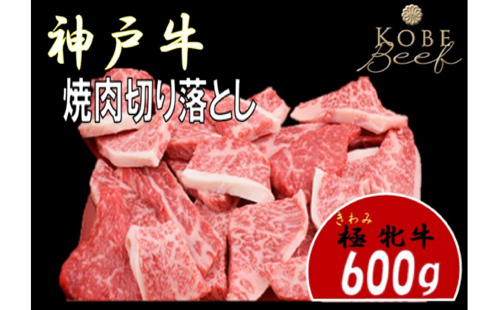 神戸ビーフ牝　焼肉切り落とし　600ｇ