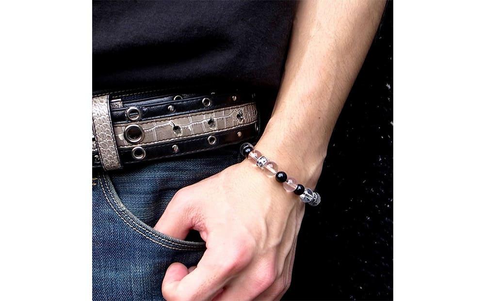 パワーストーン×シルバーブレス Sサイズ 天然石 DJ-016　　