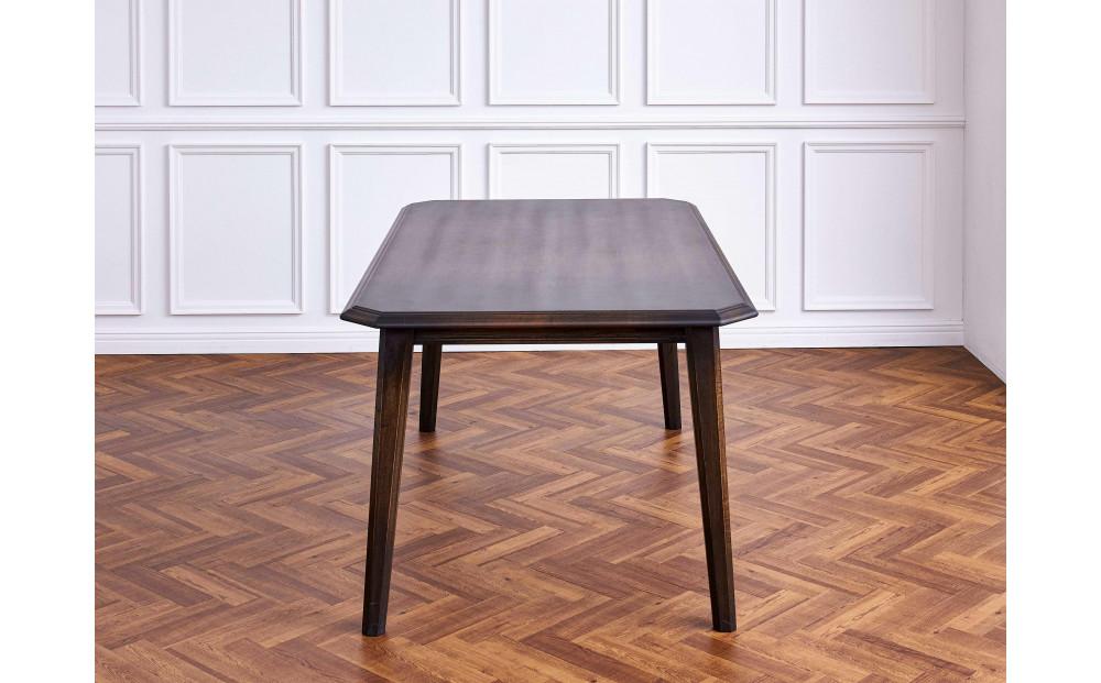 隅切型ダイニングテーブル　W1800