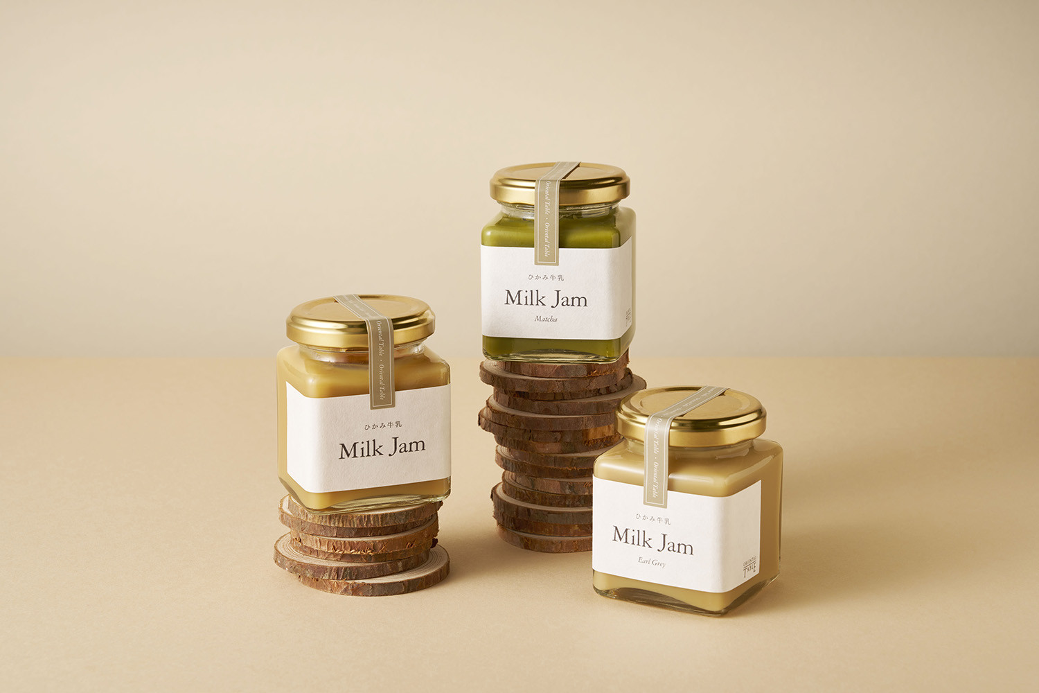 神戸ミルクジャム3個詰合せセット（プレーン・アールグレイ・抹茶）