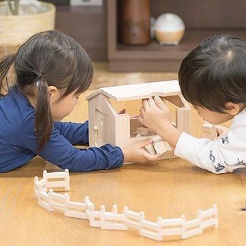 桧のおもちゃ　アイコニー　アイコニ―ハウス IKONIH　Ikonih House