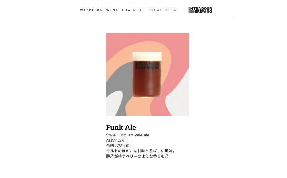 IN THA DOOR BREWING　瓶ビール12本セット