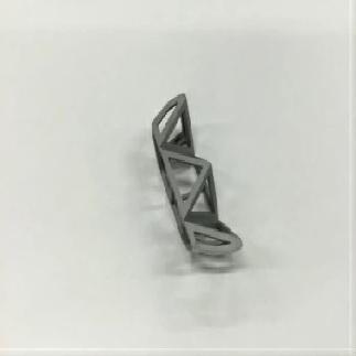 金属3Dプリンター製　立体メタルパズル