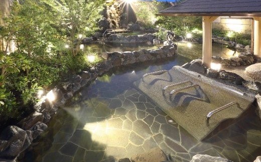 「神戸みなと温泉 蓮」ペア宿泊券（シーサイドデラックス／夕朝食付）