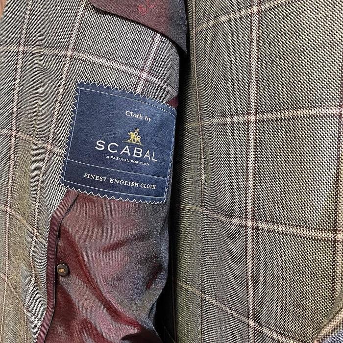 【神戸洋服】SCABAL オーダースーツ お仕立券