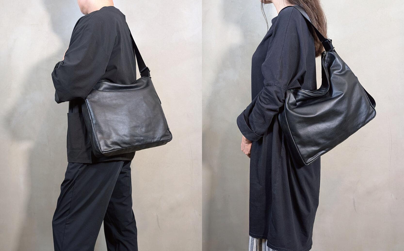 【-LESS PREVAIL】Revive／ワイドストラップショルダー（ブラック）　PSTB-6004