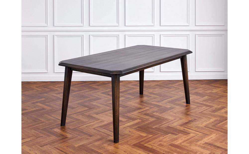 隅切型ダイニングテーブル　W1500