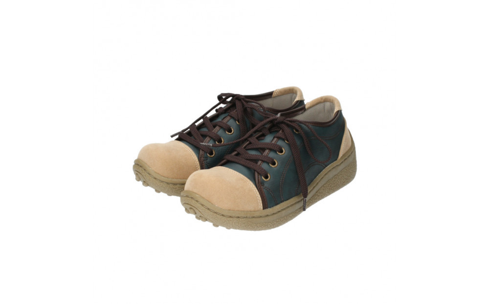 メンズポルカ｜ポルカ｜ネイビー  M【42】(26.5cm) メンズ スニーカー 幅広 甲高 外反母趾 ゆったり 3E 大人気 厚底 靴