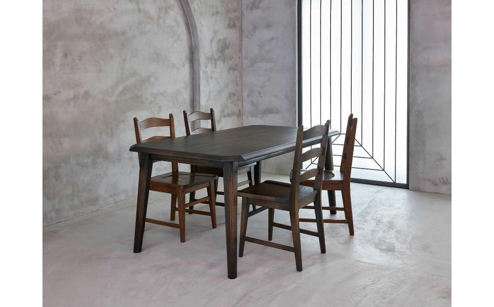 ラダー型板天ダイニングチェア