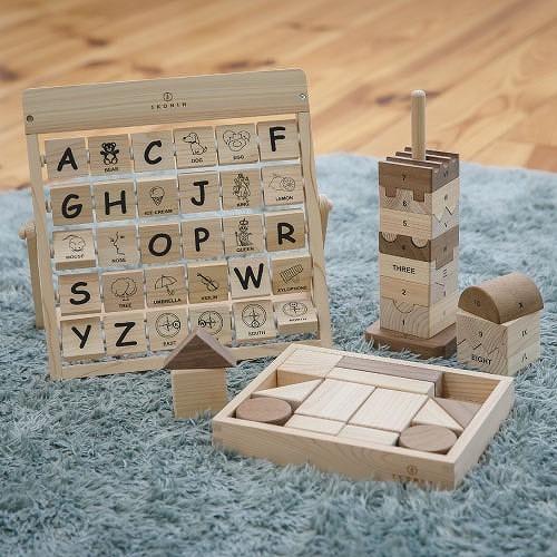 æ¡§ã®ããã¡ããã¢ã€ã³ããŒãç¥è²ã»ããïŒã¢ã«ãã¡ãããã»ç©ã¿æšã»ãã³ããŒã¿ã¯ãŒïŒ IKONIHãEducational Set