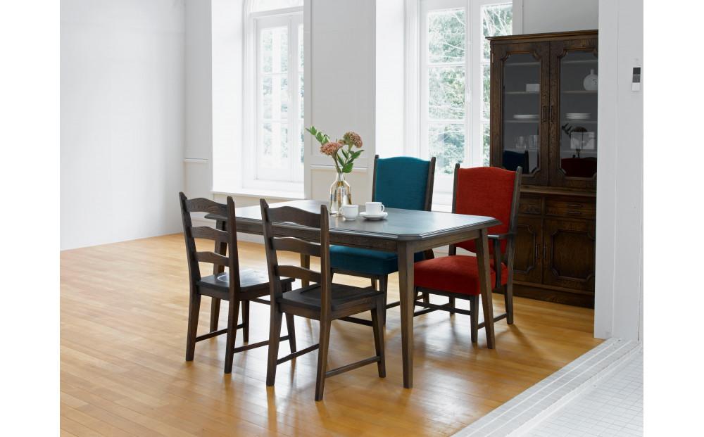 ラダー型板天ダイニングチェア