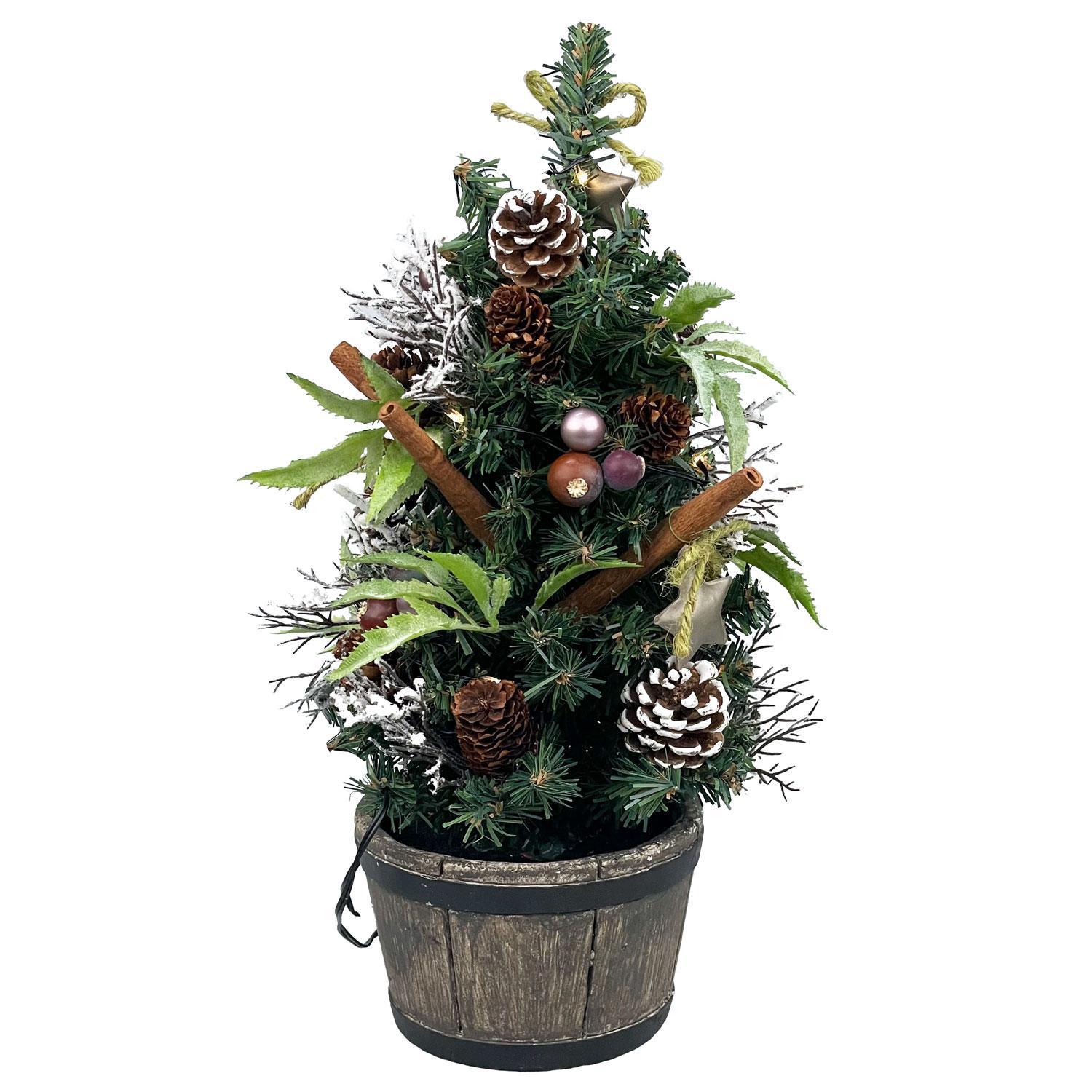 LEDããã¯ãªã¹ãã¹ããªãŒ 33cm ãã©ãŠã³