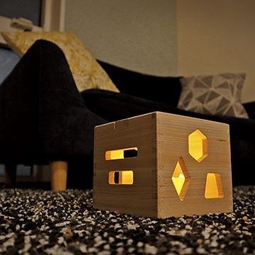 桧のおもちゃ　アイコニー　ドロップボックス IKONIH　Drop Box