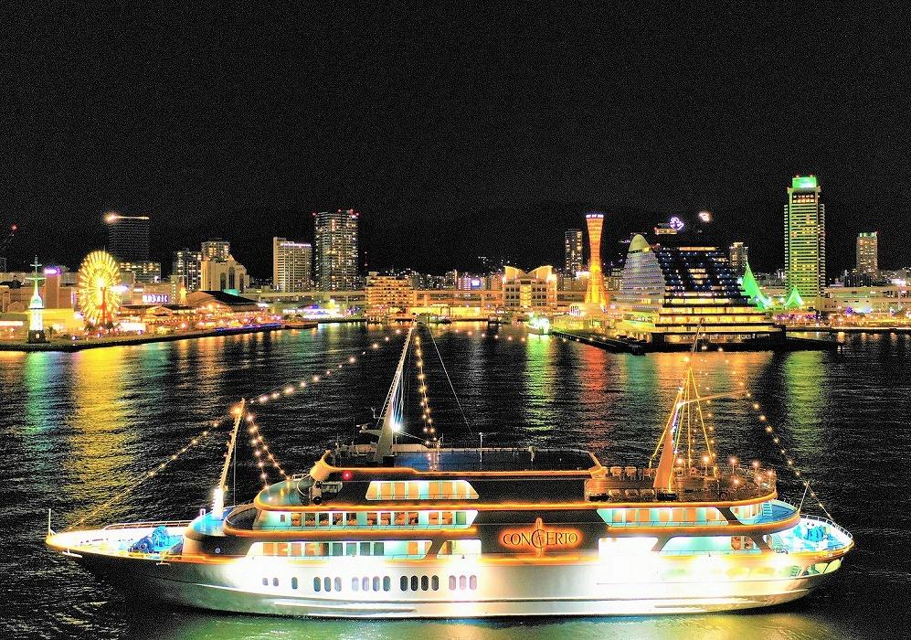 フランス料理付きコンチェルトクルージングチケット（ディナー）