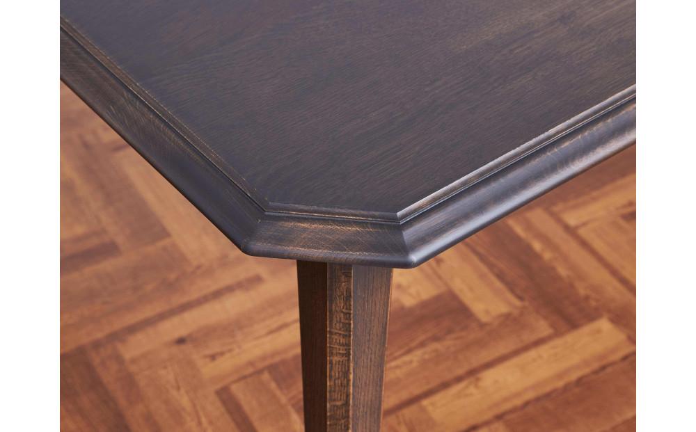 隅切型ダイニングテーブル　W1800