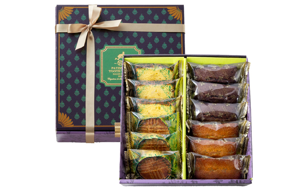 【パティスリートゥーストゥース】焼菓子12個詰め合わせ