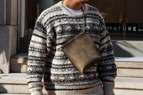 lemma レンマ サコッシュ ショルダー バッグ （グリージョ）