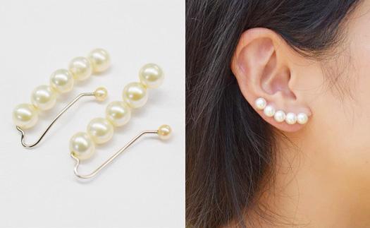 淡水真珠イヤーカフ　　