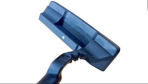 金属3Dプリンターで叶える夢「OshO ゴルフパターヘッド」BN型Checkedフェース