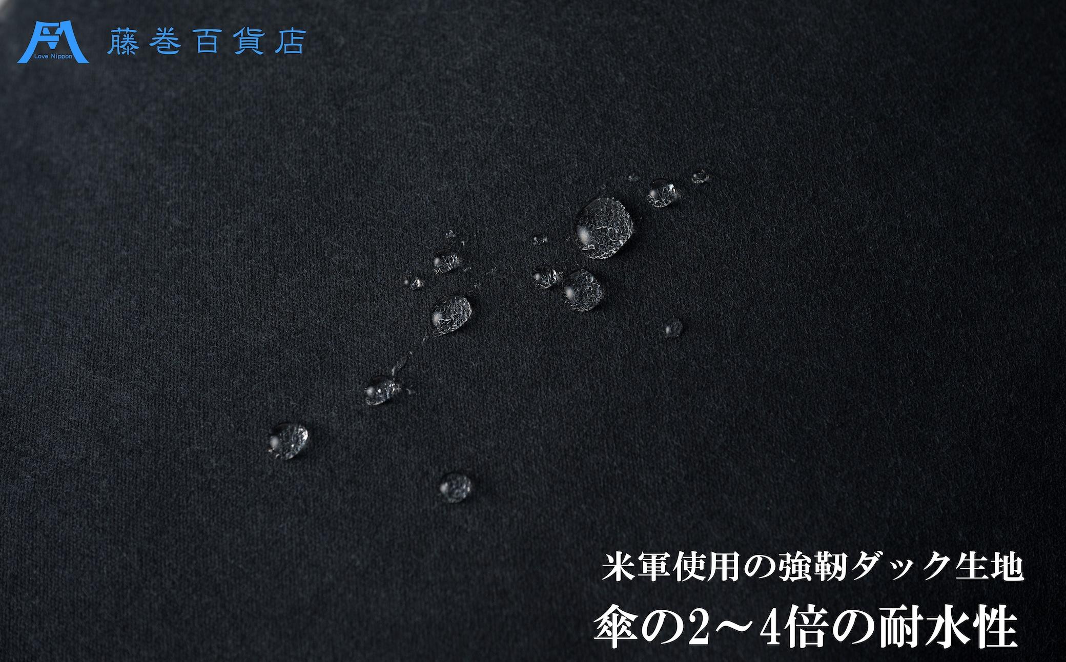 【BAGGY PORT】藤巻百貨店別注10ozシェルターダック×幌帆布のリュック【カラー：カーキ】