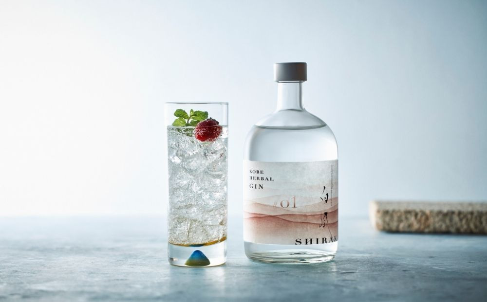 KOBE HERBAL GIN 白風 （しらかぜ） #01【化粧箱入】
