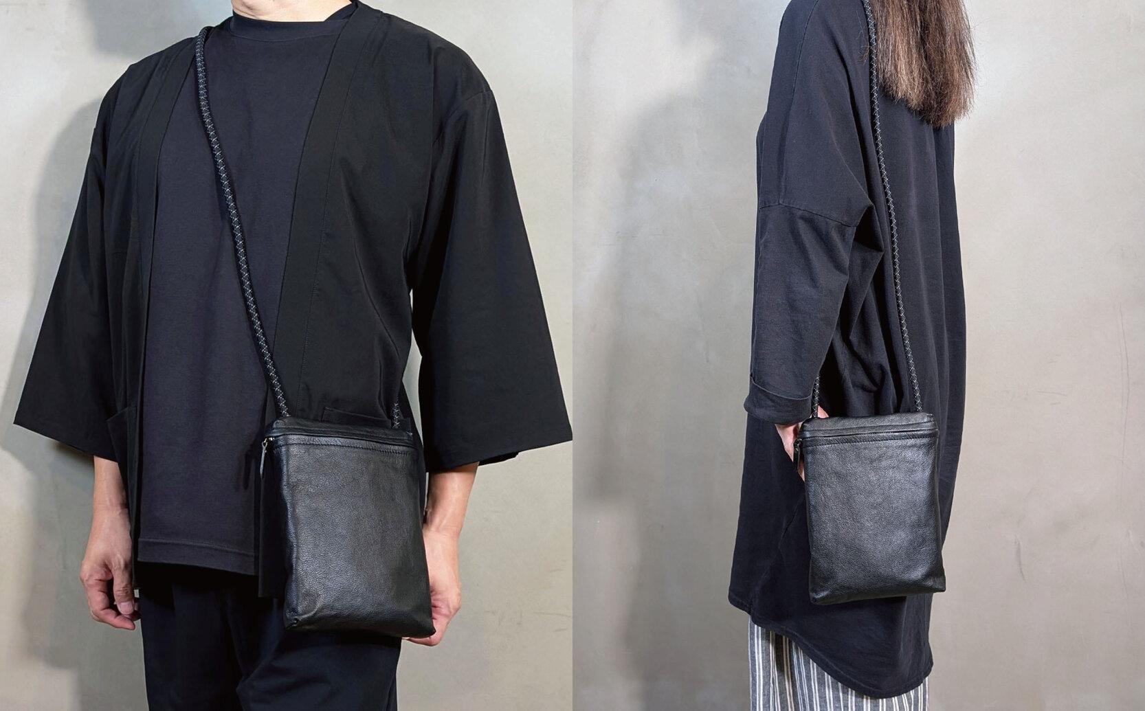 【-LESS PREVAIL】Revive／キーリングスライドミニショルダー（ブラック）　PSTB-6000