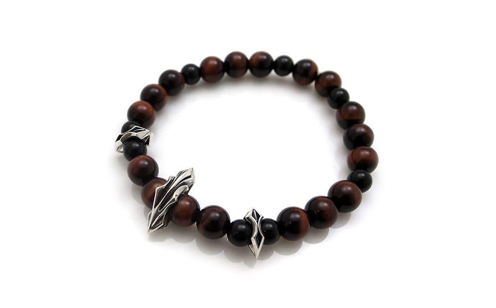 パワーストーン×シルバーブレス Sサイズ　天然石 DJ-004　　