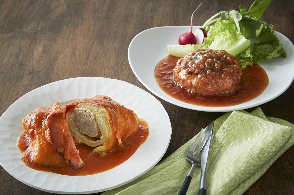 RFFF（ルフフフ）洋食の定番コンビ ハンバーグ＆ロールキャベツセット